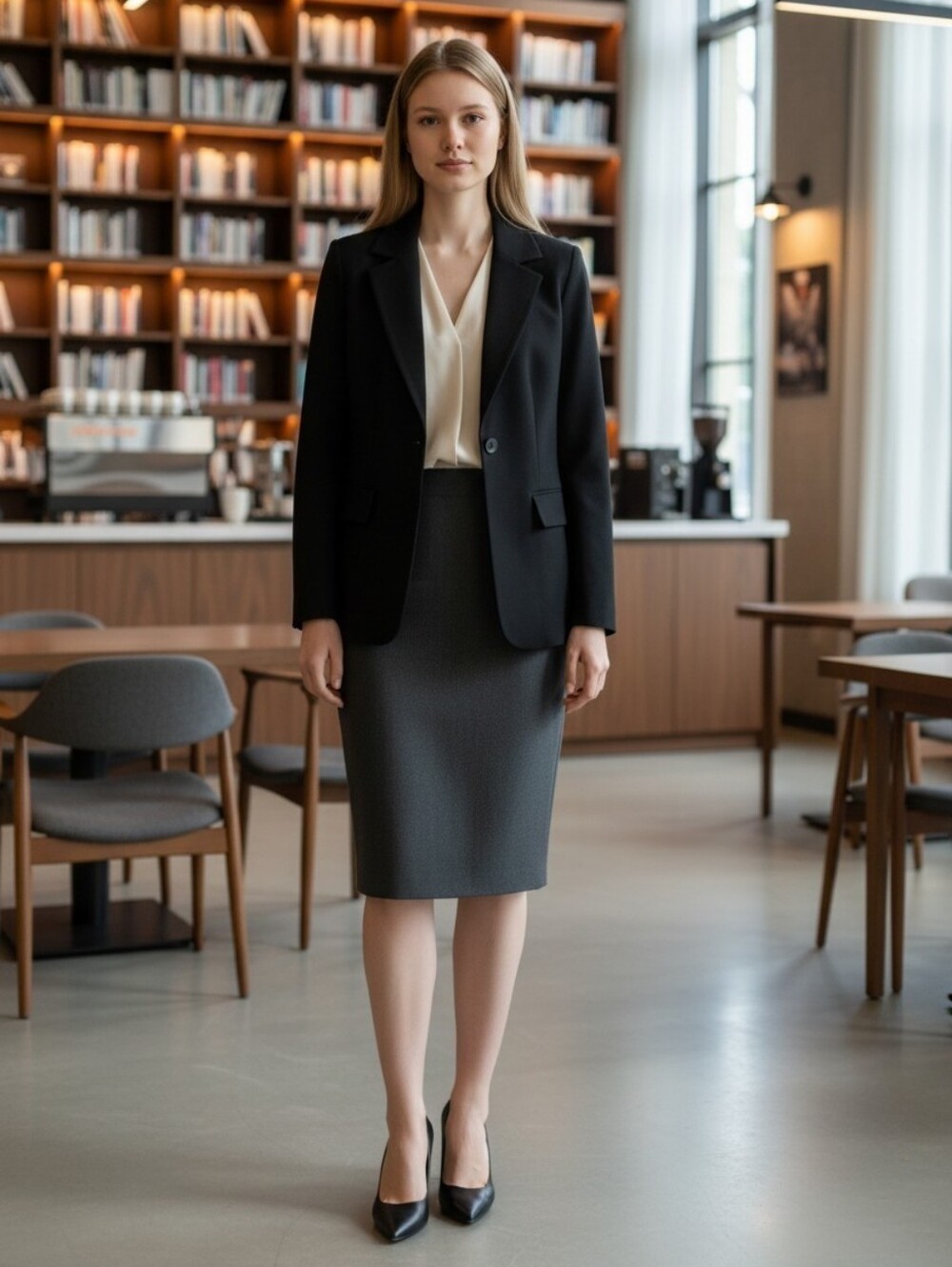 Coldwater Creek Piqué Black Blazer – New With Tags Sz 14